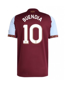 Billige Aston Villa Emiliano Buendia #10 Hjemmedrakt 2025-26 Kortermet